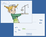 Mit Vinus sprachsensibel unterrichten - Wortpuzzle zusammensetzen