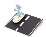 Luftwiderstand beim Skateboardfahren testen