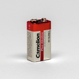 Block-Batterie 6LR61, Alkaline, 9 V