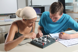 Schüler-Set Elektronik mit Universal-Steckplatte