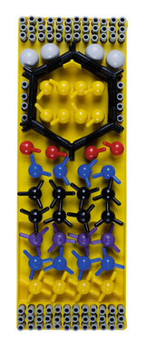 Molekülbaukasten 2, mit Anleitung