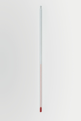 Thermometer, ungraduiert, mit roter Füllung