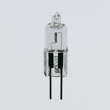 Niederdruck-Halogenlampe, GY 4/12 V/20 W, senkrechte Wendel