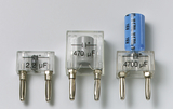 Kondensator auf Steckelement, 2,2 nF/25 V