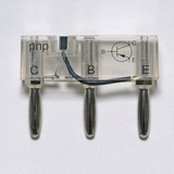 Transistor pnp, auf Steckelement