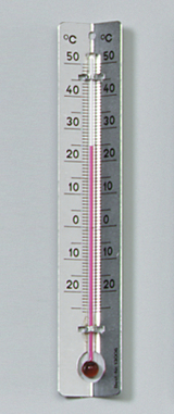 Thermometer mit Metallskala, –25/+50 °C