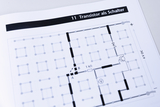 Ein Handout zeigt den Versuchsaufbau „Transistor als Schalter“ auf einem Steckbrett. Die Anleitung enthält einen detaillierten Schaltplan mit Bauteilen wie einer LED und einem Widerstand bei 6 V DC.